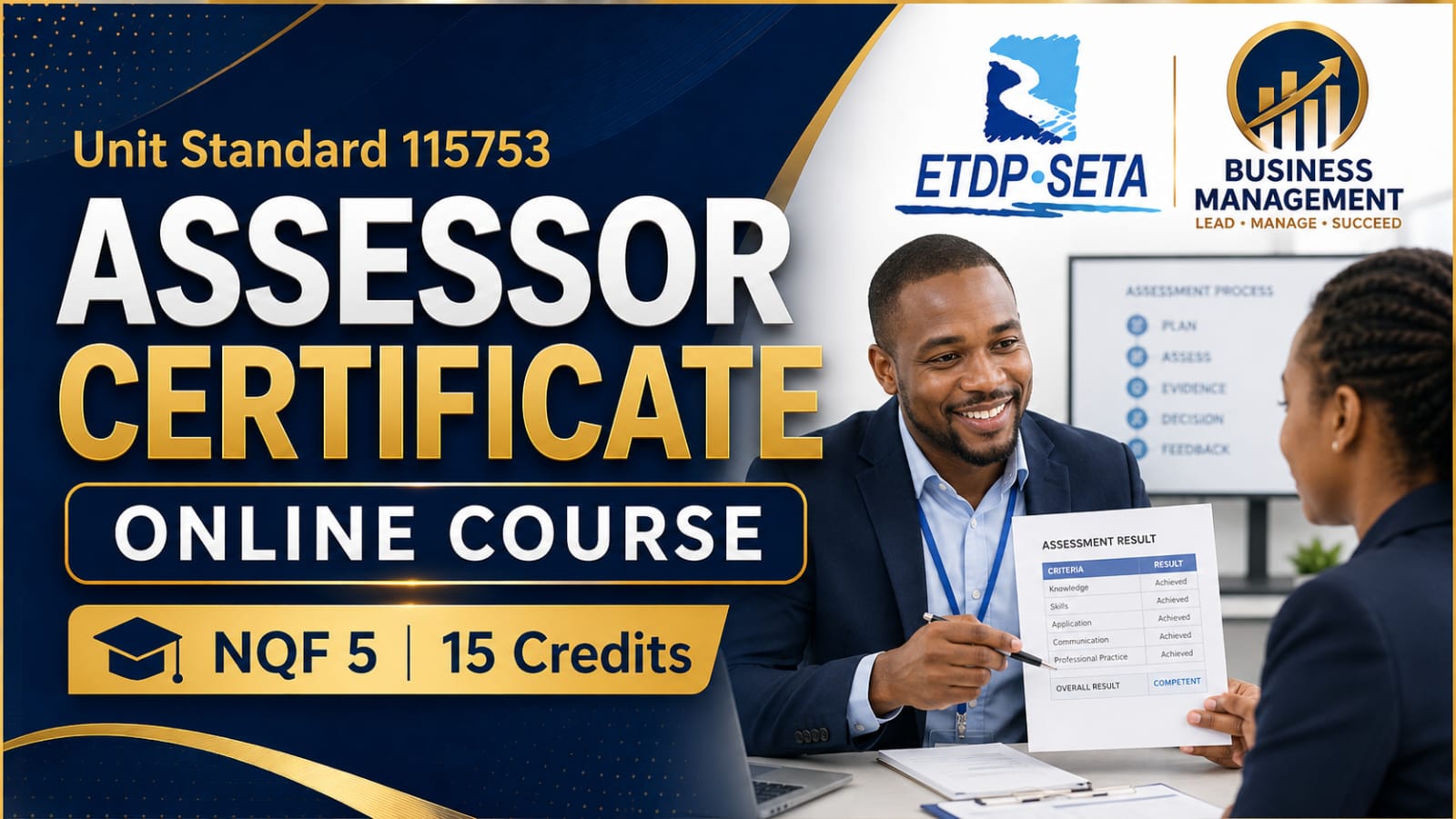 ETDP Certificate: Assessor